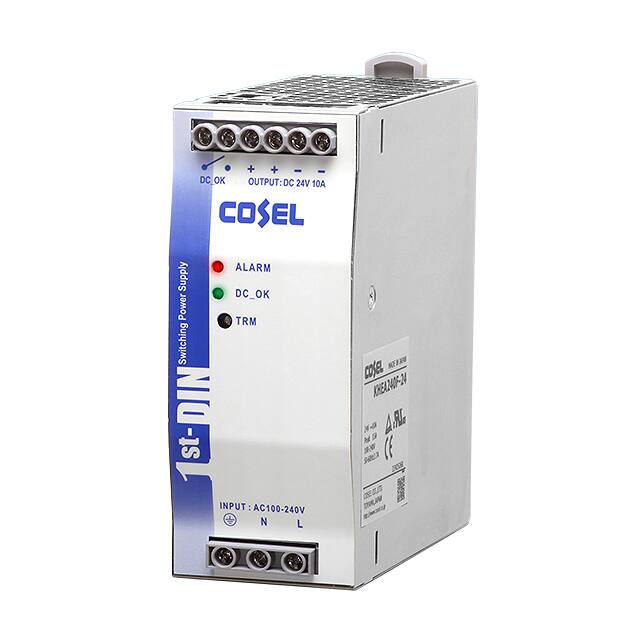 KHEA240F-24 Cosel USA, Inc.  Industrial DIN Rail Power Supplies