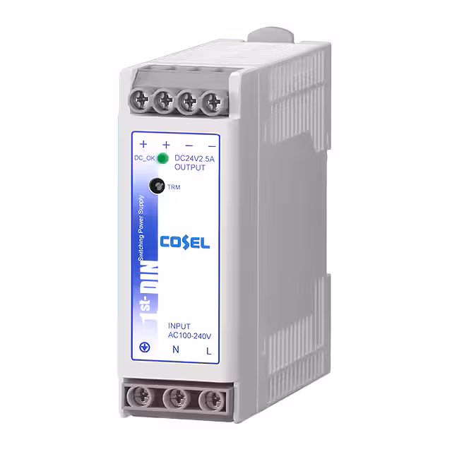 KHEA60F-24 Cosel USA, Inc.  Industrial DIN Rail Power Supplies