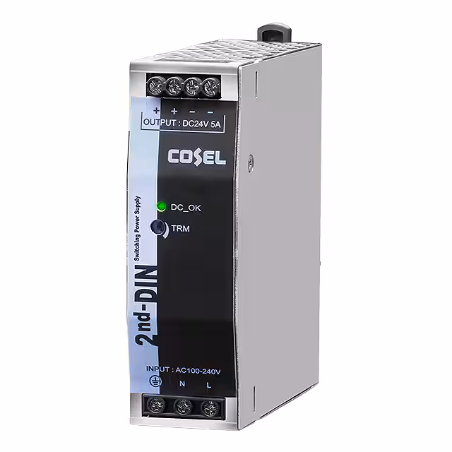 KLEA120F-24 Cosel USA, Inc.  Industrial DIN Rail Power Supplies