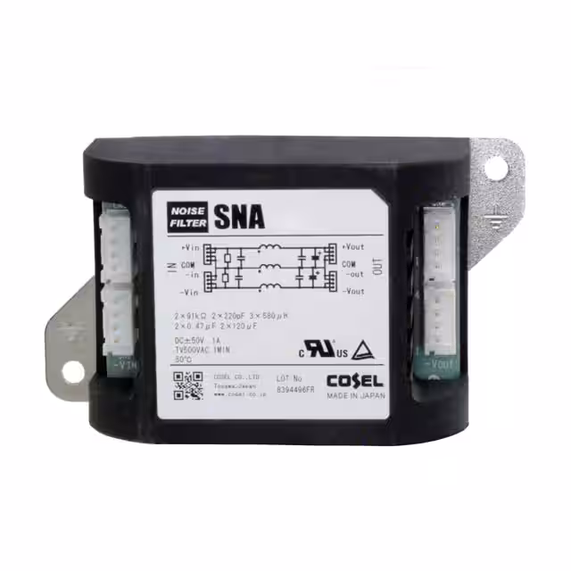 SNA-01-223 Cosel USA, Inc.  Modules de filtrage de ligne électrique