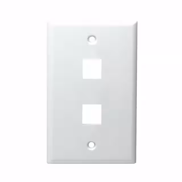 20-3002-WH DataComm Electronics, Inc.  Keystone Faceplates Frames