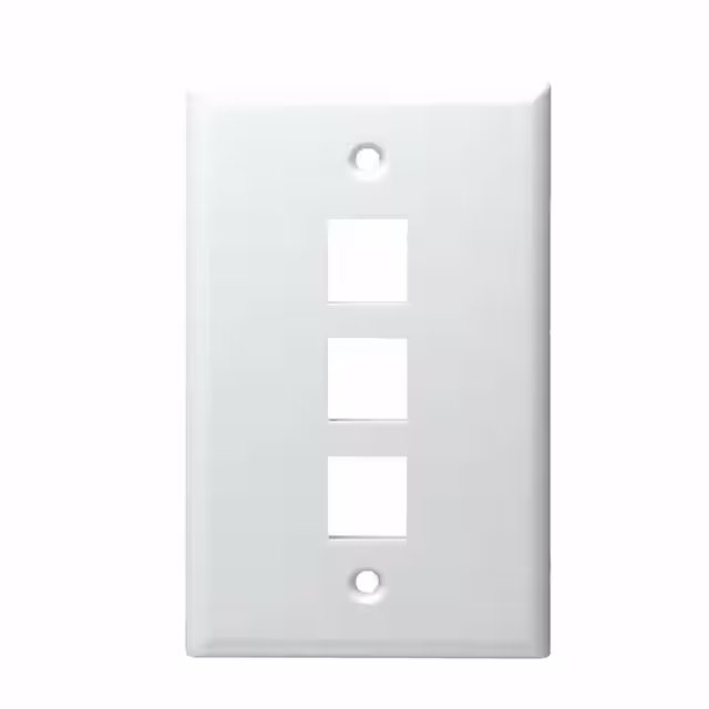 20-3003-WH DataComm Electronics, Inc.  Keystone Faceplates Frames