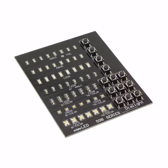 5000036F Dialight  LED - Circuit imprimé Indicateurs Réseaux Barres lumineuses Graphiques à barres