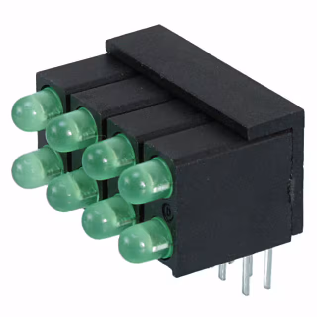 5530008837F Dialight  LED - Circuit imprimé Indicateurs Réseaux Barres lumineuses Graphiques à barres