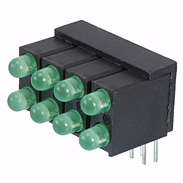 5530222204F Dialight  LED - Circuit imprimé Indicateurs Réseaux Barres lumineuses Graphiques à barres