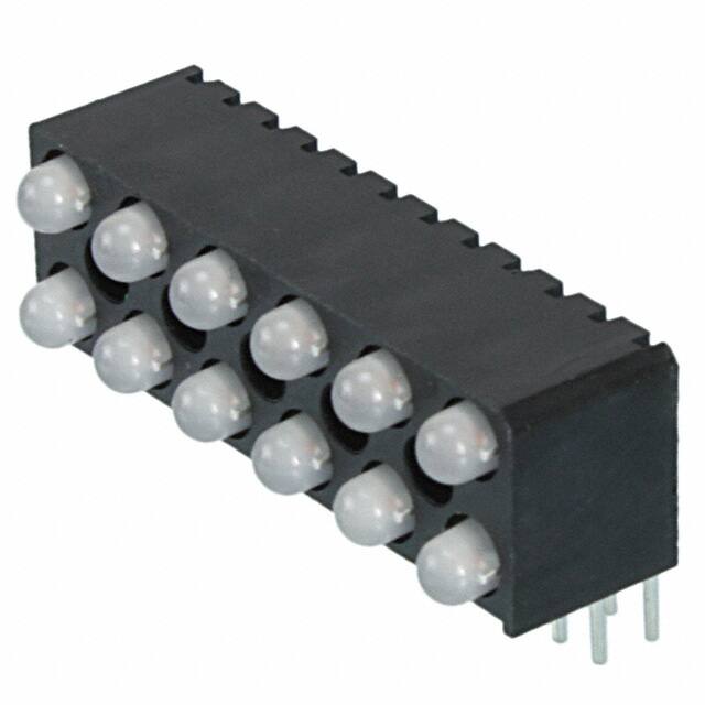 5530744306F Dialight  LED - Circuit imprimé Indicateurs Réseaux Barres lumineuses Graphiques à barres