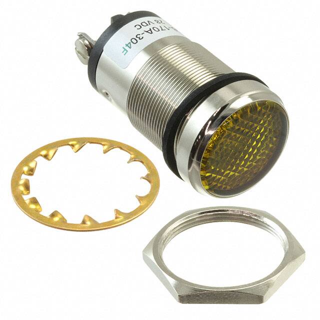 556170A304F Dialight  Luces piloto de los indicadores del panel