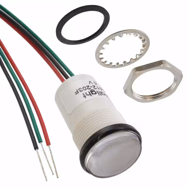 5571412203F Dialight  Panel Indicators Pilot Lights