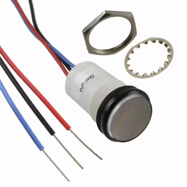 5571422203F Dialight  Indicatori del pannello Spie luminose