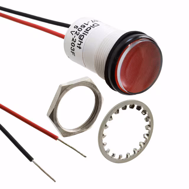 5571502203F Dialight  Indicatori del pannello Spie luminose