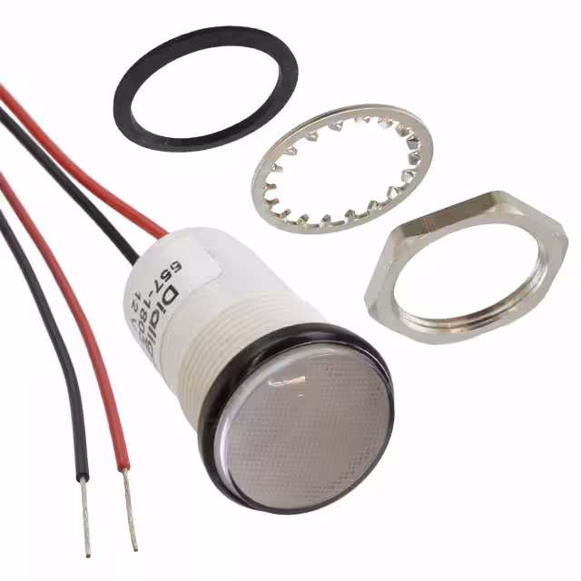 5571803203F Dialight  Luces piloto de los indicadores del panel