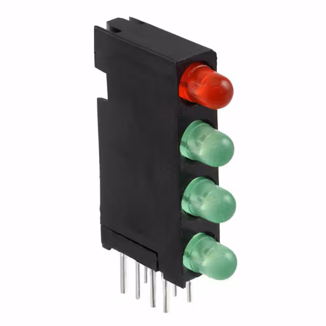 5680101222F Dialight  LED - Circuit imprimé Indicateurs Réseaux Barres lumineuses Graphiques à barres