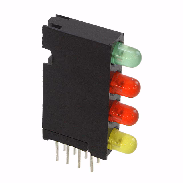 5680102113F Dialight  LEDs - Circuit Board Indicators Arrays Light Bars Bar Graphs