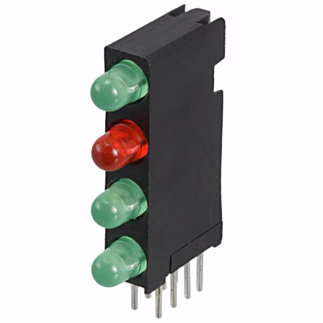 5680202122F Dialight  LED - Circuit imprimé Indicateurs Réseaux Barres lumineuses Graphiques à barres