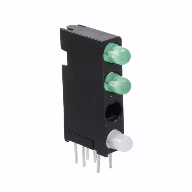 5680702837F Dialight  LED - Indicadores de placa de circuito Matrices Barras de luz Gráficos de barras