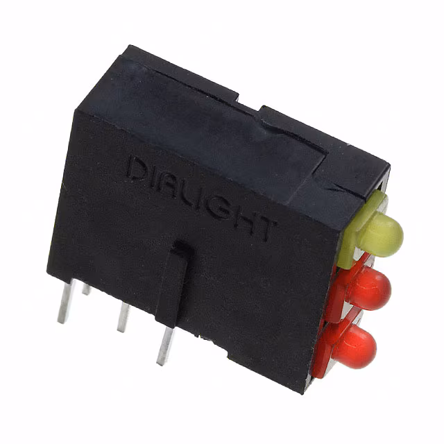 5700100311F Dialight  LED - Indicadores de placa de circuito Matrices Barras de luz Gráficos de barras