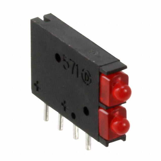 5710111100F Dialight  LED - Circuit imprimé Indicateurs Réseaux Barres lumineuses Graphiques à barres