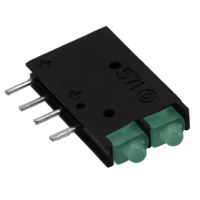 5710122100F Dialight  LED - Circuit imprimé Indicateurs Réseaux Barres lumineuses Graphiques à barres