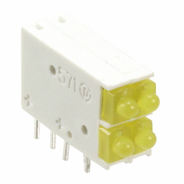 5710133810F Dialight  LED - Circuit imprimé Indicateurs Réseaux Barres lumineuses Graphiques à barres