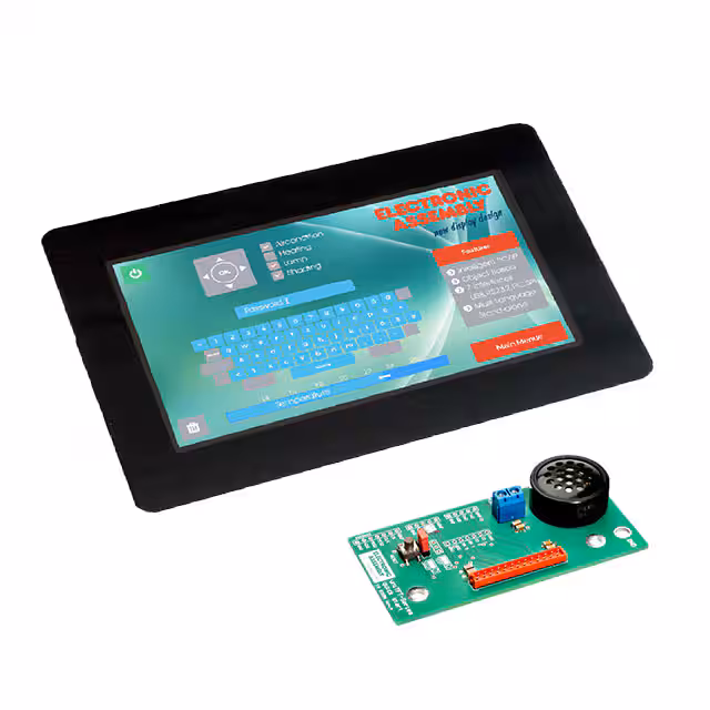 EA QUICKUNITFT070C Display Visions  Cartes et kits d'évaluation et de démonstration