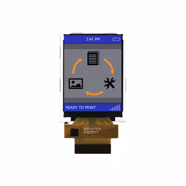 DT022BTFT Displaytech  Modules d'affichage - LCD OLED Graphic