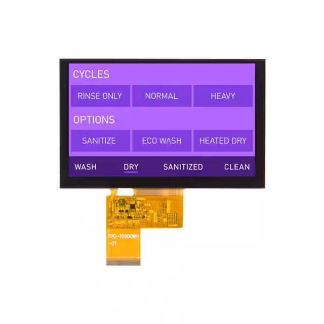 DT050TFT-TS Displaytech  Modules d'affichage - LCD OLED Graphic