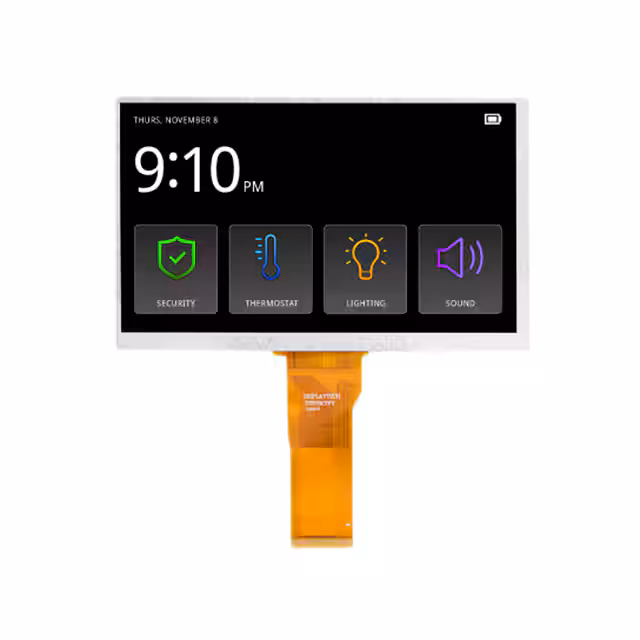 DT070CTFT Displaytech  Modules d'affichage - LCD OLED Graphic