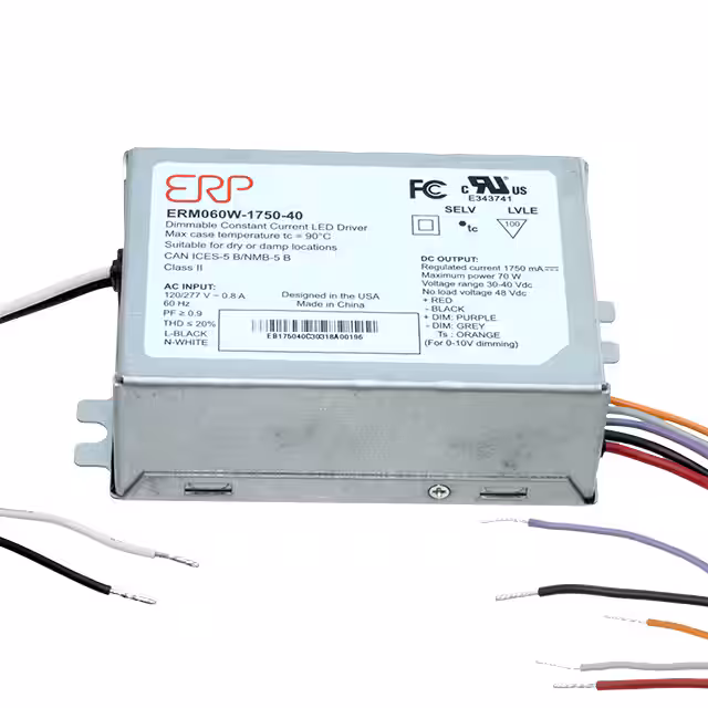 ERM060W-1600-42 ERP Power, LLC  LED Drivers