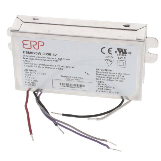 ESM020W-0350-42 ERP Power, LLC  LED Drivers
