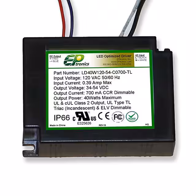 LD40W120-54-C0600-TL EPtronics, Inc.  LED Drivers