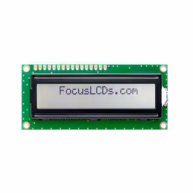 C162ALBSGLW6WT33PAB1 Focus LCDs  Anzeigemodule – LCD-OLED-Zeichen und -Ziffern