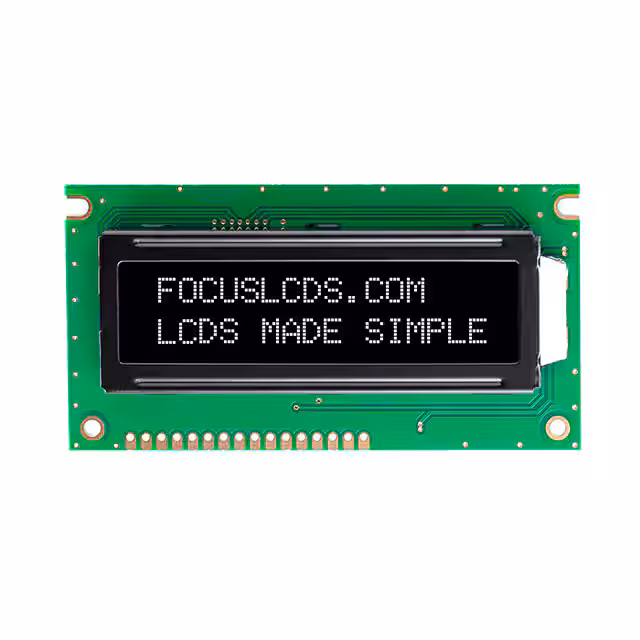 C162BLBVKS16WN55RWS Focus LCDs  Modules d'affichage - LCD OLED Caractères et Numériques