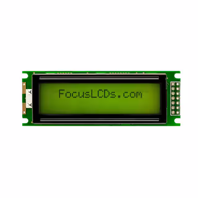 C162C-YTY-LW65 Focus LCDs  Anzeigemodule – LCD-OLED-Zeichen und -Ziffern