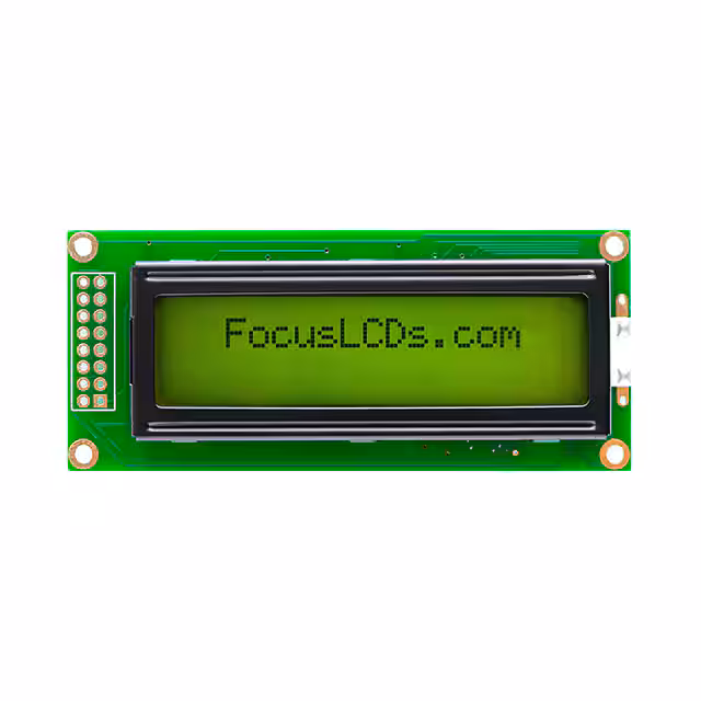 C162DXBSYLY6WT Focus LCDs  Anzeigemodule – LCD-OLED-Zeichen und -Ziffern