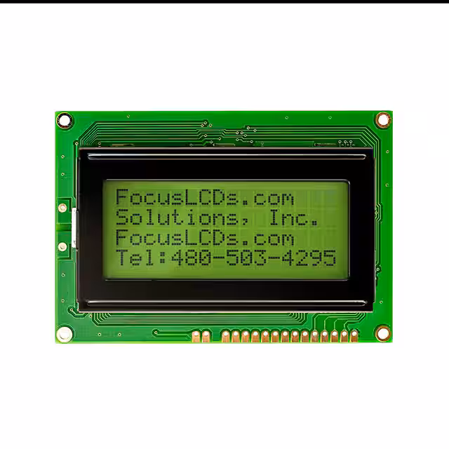 C164A-YTY-XW65 Focus LCDs  Anzeigemodule – LCD-OLED-Zeichen und -Ziffern