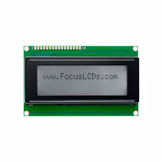 C204ADBFGSW6WT55PAB Focus LCDs  Anzeigemodule – LCD-OLED-Zeichen und -Ziffern
