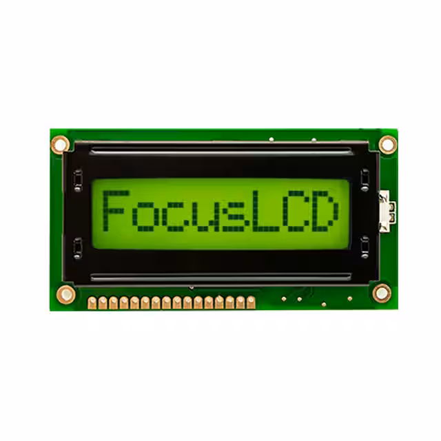 C81ALBSYLY6WT33XAA Focus LCDs  Modules d'affichage - LCD OLED Caractères et Numériques