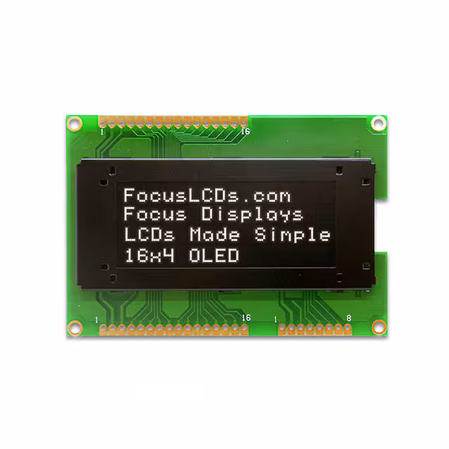 O164A-CW-SS3 Focus LCDs  Modules d'affichage - LCD OLED Caractères et Numériques