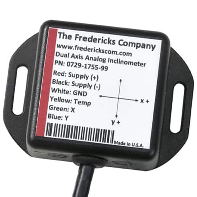 0729-1755-99 The Fredericks Company  Motion Sensors - Inclinometers