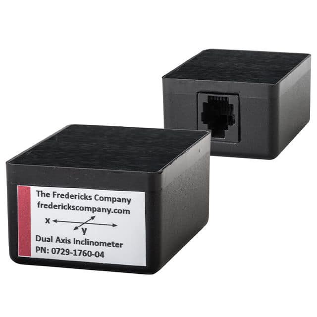 0729-1760-04 The Fredericks Company  Motion Sensors - Inclinometers