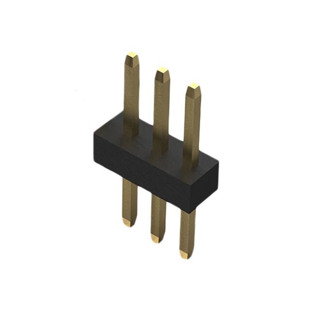 BC020-03-A-0200-0300-L-G GCT  Headers Male Pins