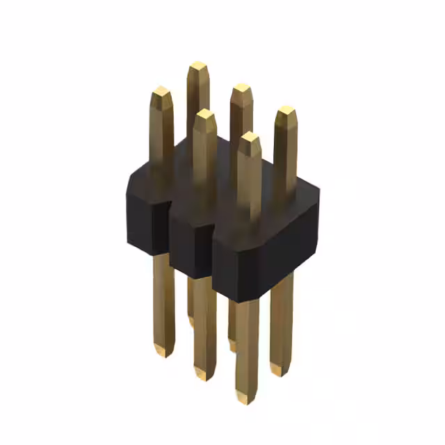 BC035-06-A-0380-0300-L-G GCT  Embases à broches mâles