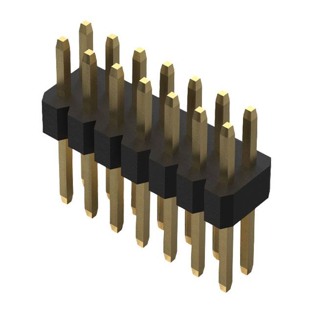 BC035-14-A-0380-0300-L-G GCT  Headers Male Pins