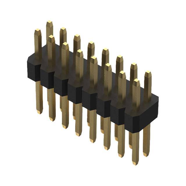 BC035-16-A-0380-0300-L-G GCT  Headers Male Pins