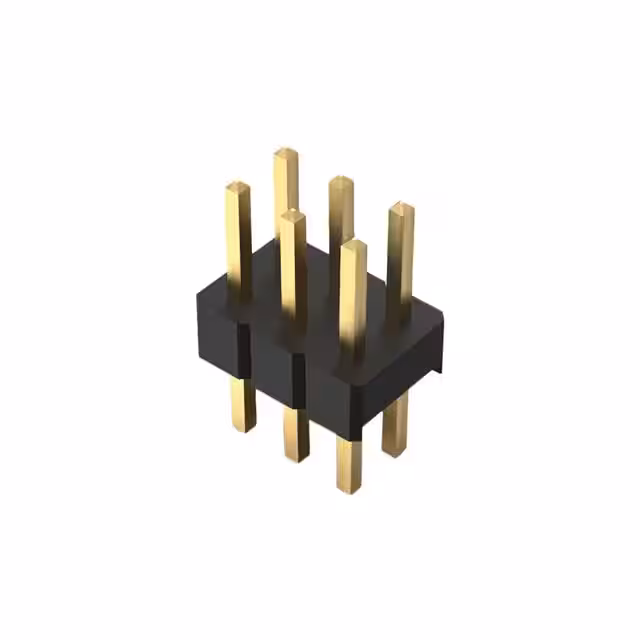 BF050-06-A-B-0200-0300-L-G GCT  Headers Male Pins