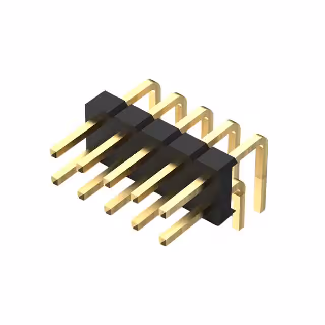 BF060-10A-B-0600-0280-0305-L-D GCT  Headers Male Pins