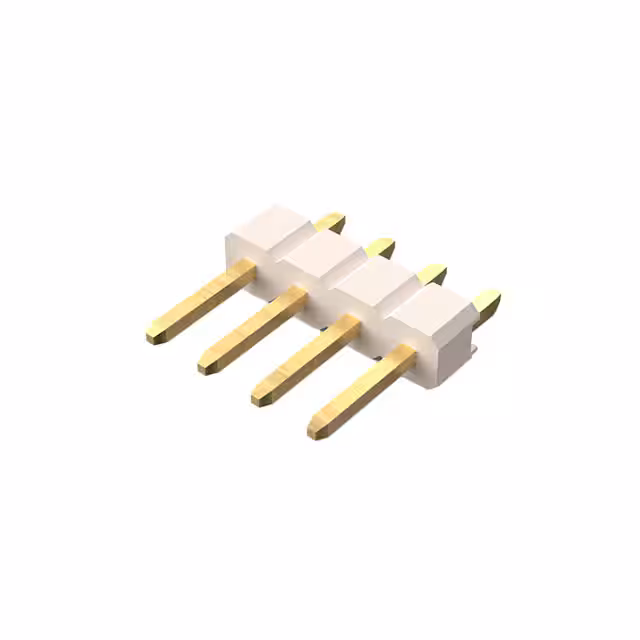 BG301-04-A-0540-L-B GCT  Embases à broches mâles