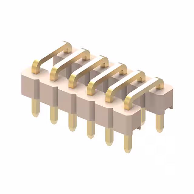 BG305-06-A-0500-L-D GCT  Embases à broches mâles