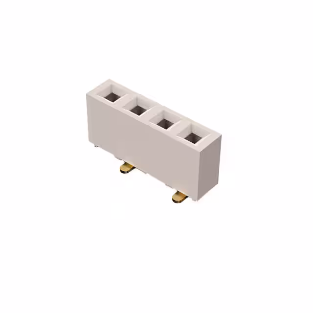 BG306-04-A-1-0400-L-B GCT  Headers Receptacles Female Sockets