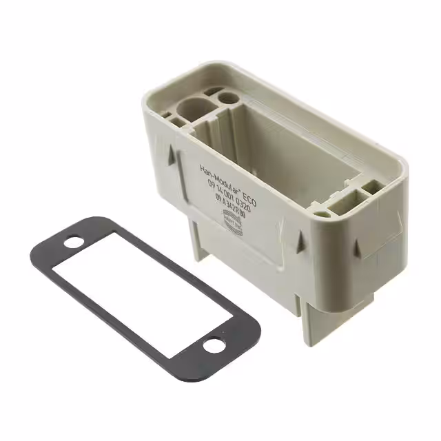 9140010320 HARTING  Carcasas de conectores de alta resistencia, bases y cubiertas